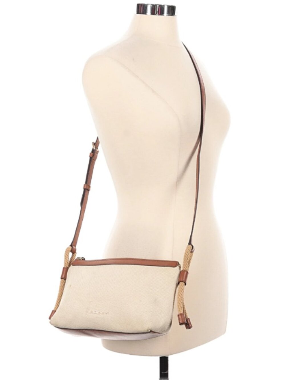 Michael Kors Canvas and Leather Crossbody MSRP $248